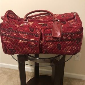 Vera Bradley Rolling Duffle